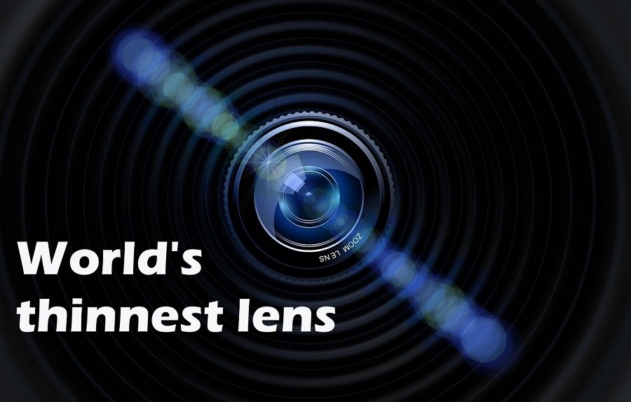 World's thinnest lens
