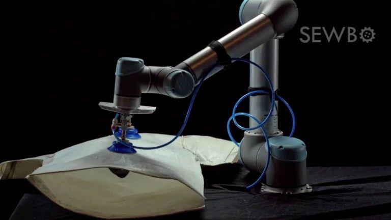 Sewbo Robot: A Sewing Robot Can Sew T-Shirt