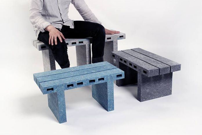 Tough, Fancy, And Recycled PaperBricks Furniture