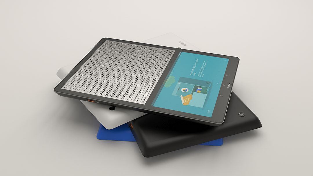 Blitab Technology Develops Tablet For The Blind And Visually Impaired