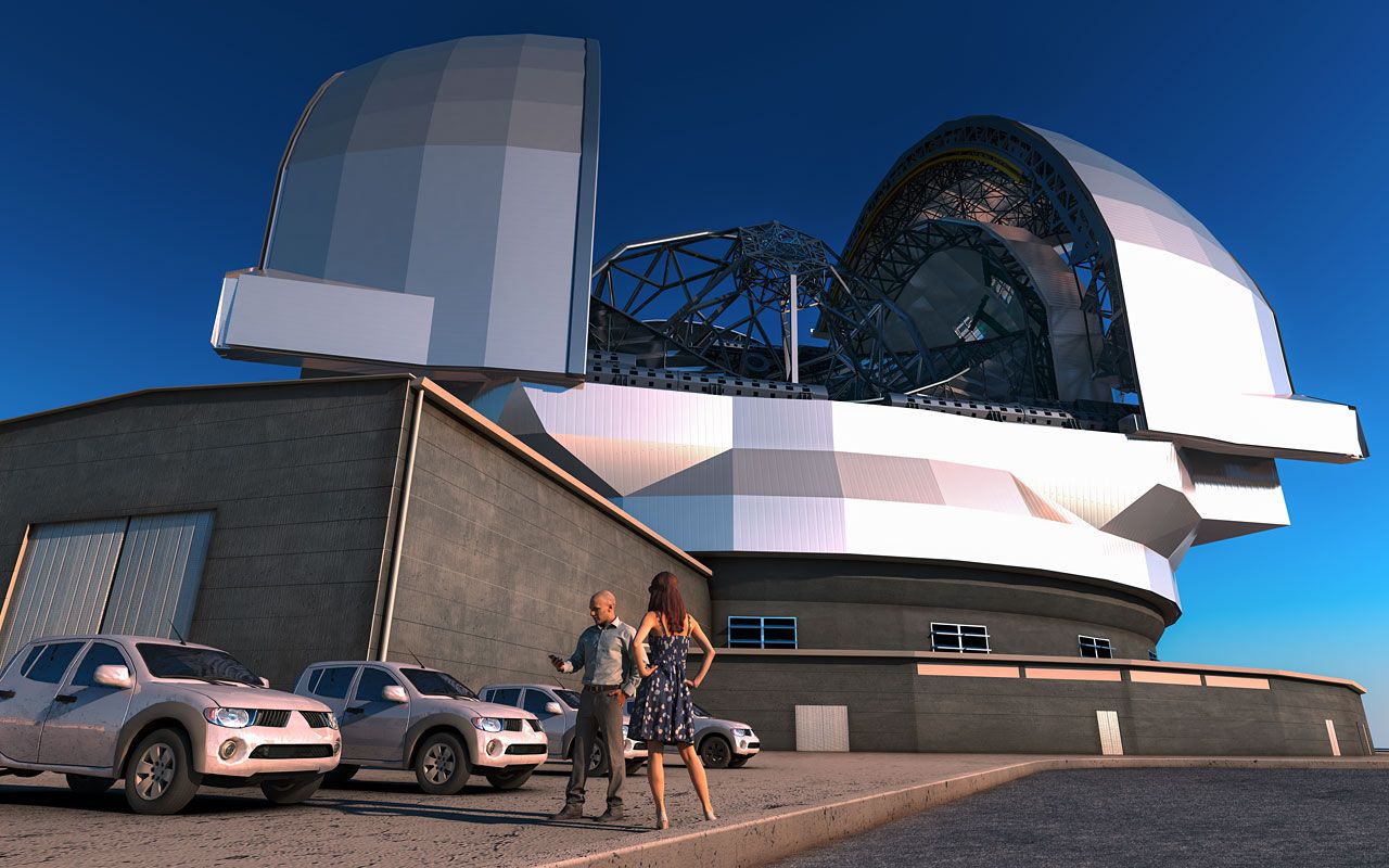 Construction Begins On World's Largest Telescope in Chilean Desert