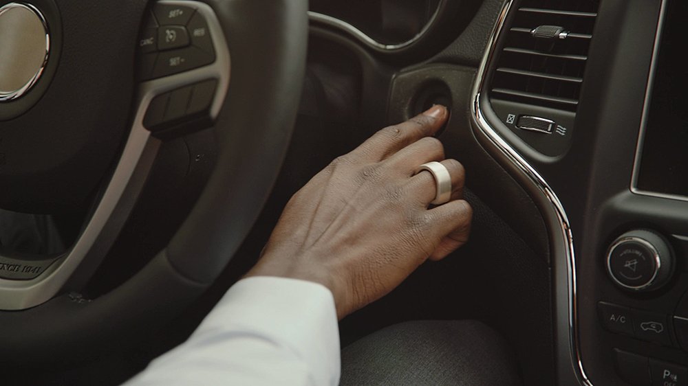 A Ring Made As Identity Wearable For Opening Doors, Computer, Car