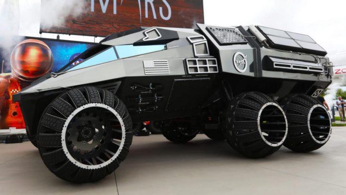 NASA Unveils Visionary Mars Rover Which Could Be Future Of Transport on Red Planet