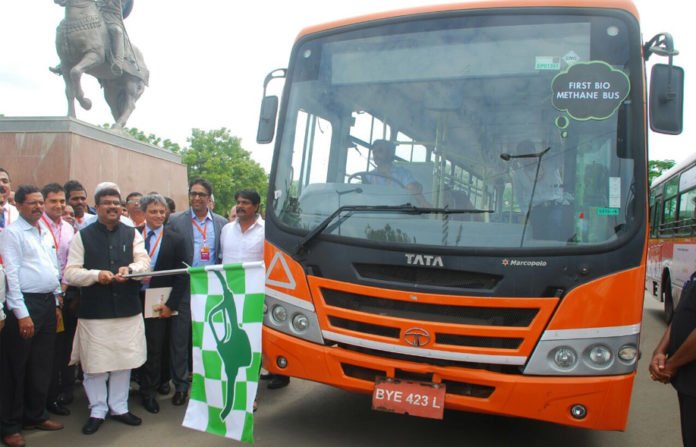 Tata Motors Develops India’s First Bio-Methane Bus That Run On Food Waste