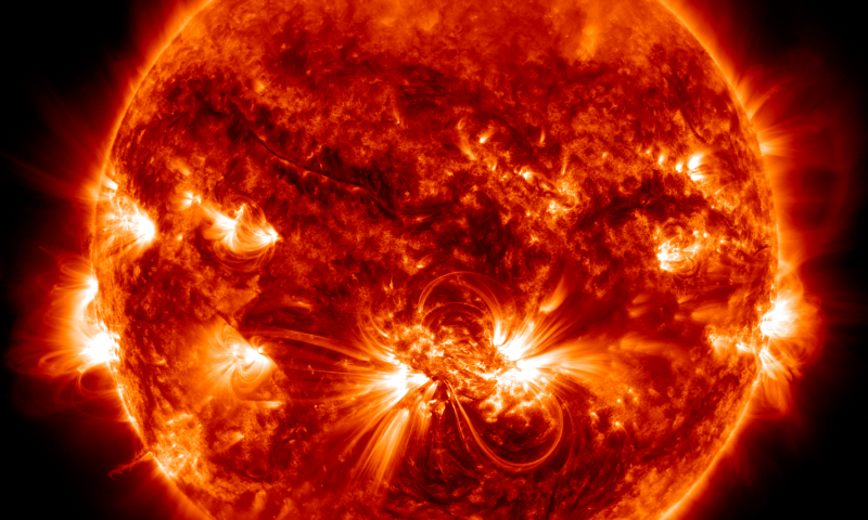 New Clue to Solving the Mystery of the Sun's Hot Atmosphere