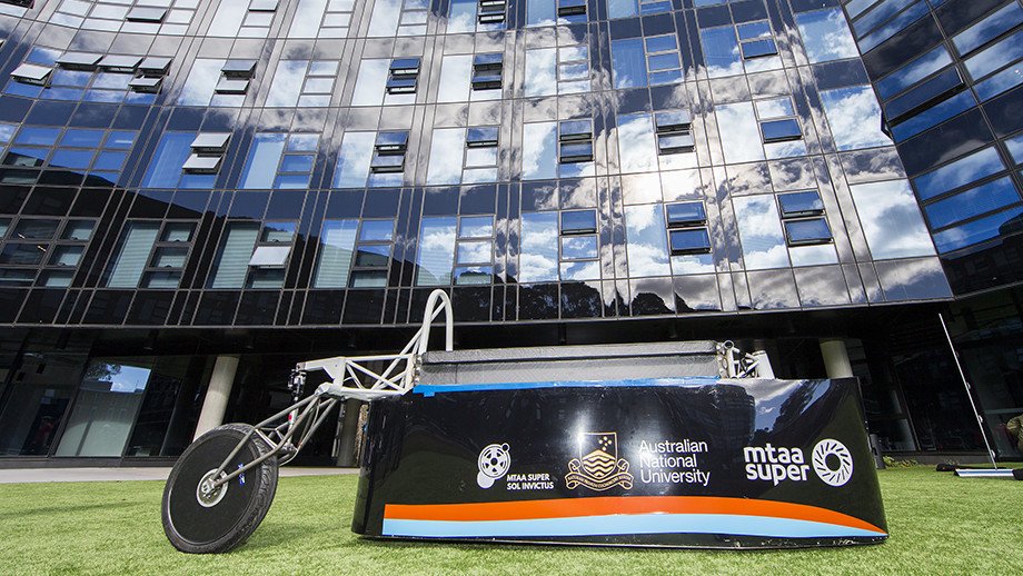 ANU Unveils its First Solar Car to Compete in World Solar Challenge