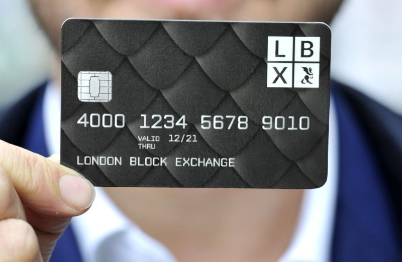 The Dragoncard from LBX. Image Credit London Block Exchange
