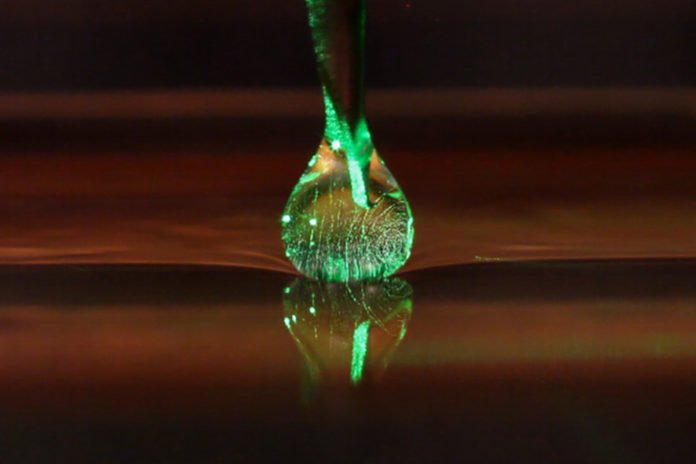 How to Levitate a Droplet on a Liquid Surface