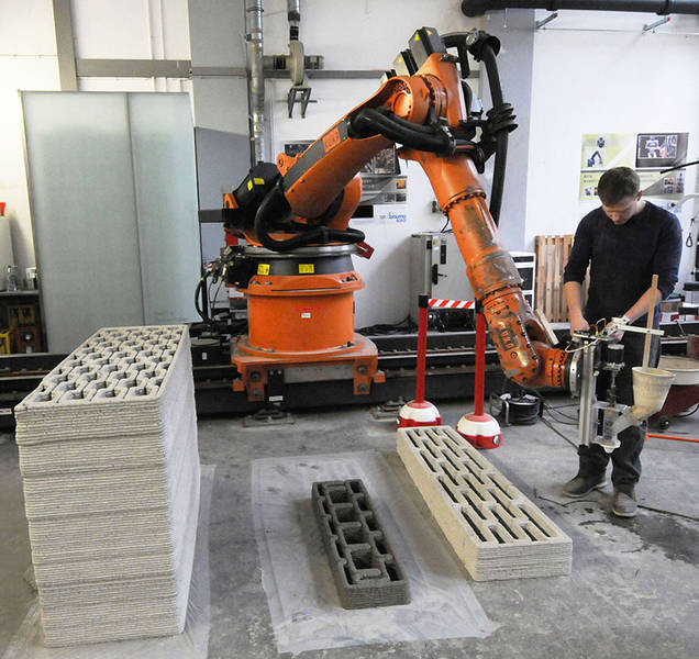 3D Printing to Create Concrete Components
