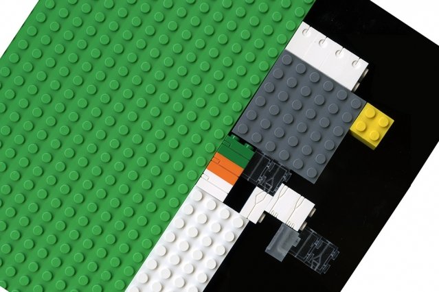 A new platform for microfluidics from LEGO bricks