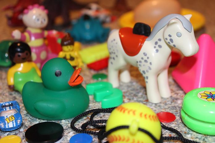 Study suggests many second hand plastic toys could pose a risk to children’s health