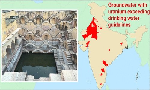 Groundwater with Uranium exceeding drinking water guidelines