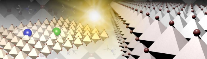 Scientists led by Los Alamos National Laboratory and Rice University have created a general scaling law to help tune the electronic properties of 2D perovskite-based materials for optoelectronic devices. (Credit: Jean-Christophe Blancon/Los Alamos National Laboratory)