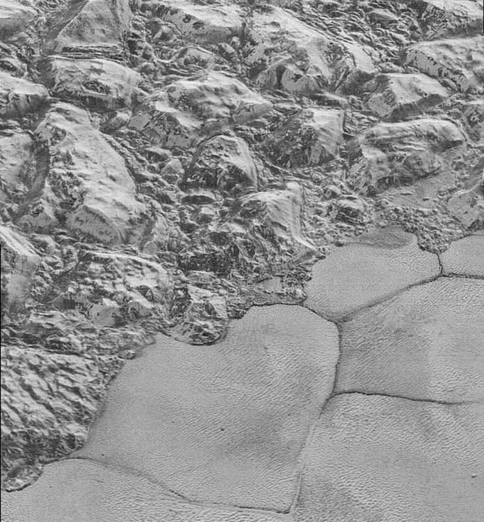 Dunes on Pluto
