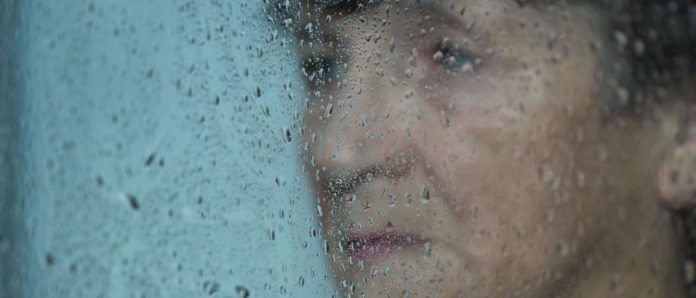 elderly, sad and lonely women suffering from depression
