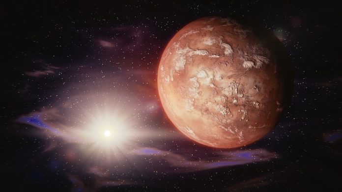 Astronomers predict that the Mars will come close to the Earth in 5 years