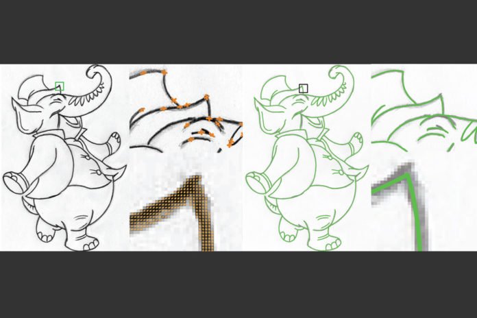 MIT researchers have developed an algorithm that traces intersections in sketches without error. This could save digital artists significant time and frustration when vectorizing an image for animation, marketing logos, and other applications