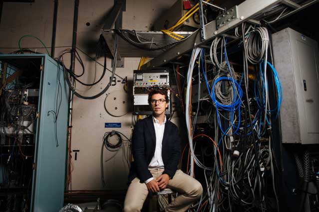 Fusion, and specifically the physics of plasmas, has remained Nuno Loureiro’s primary research focus through graduate school, postdoc stints, and now in his research and teaching at MIT.  Image: Jared Charney