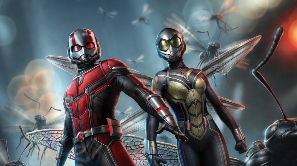Wonder comics superheroes Ant-Man and the Wasp—nom de guerre stars of the e...