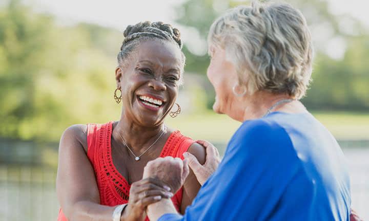 Researchers at The University of Texas at Austin have found that older adults who spend more time interacting with a wide range of people were more likely to be physically active and had greater emotional well-being. CREDIT University of Texas at Austin