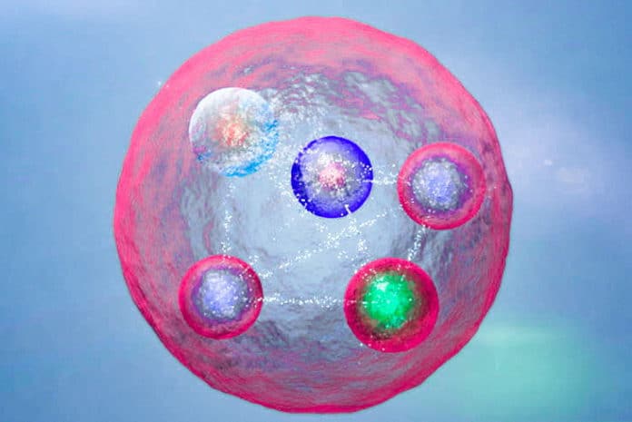 A new class of pentaquarks has been discovered