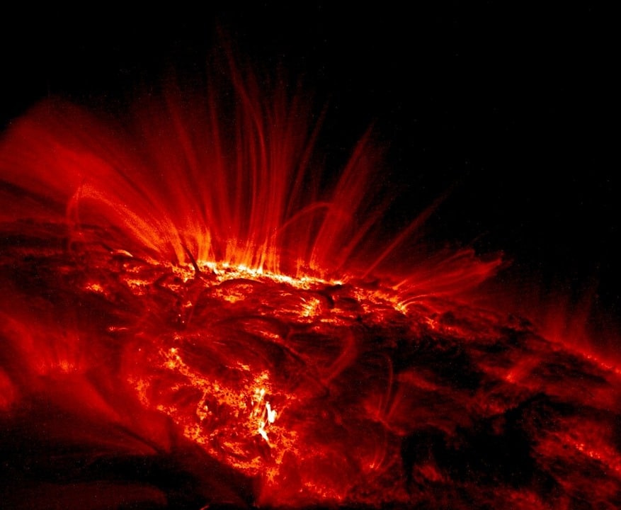 Sun's magnetic field is ten times stronger than previously believed