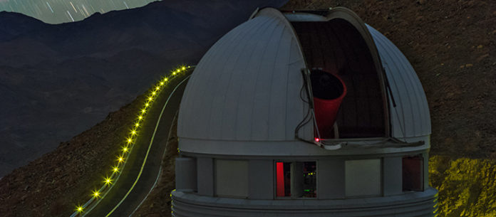 The EULER telescope, installed at the Silla Observatory in Chile. © ESO/B. Tafreshi (twanight.org)