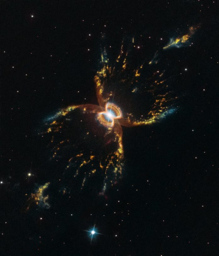 The Southern Crab Nebula — Hubble’s 29th anniversary image.