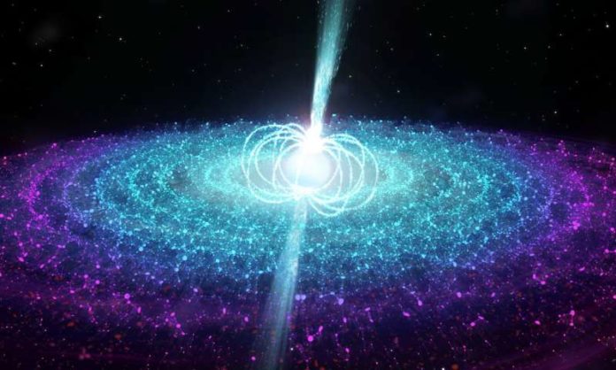 Astronomers detected a new signal for a neutron star collision