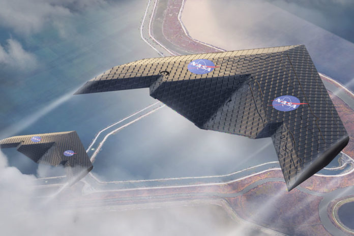New way of fabricating aircraft wings could enable radical new designs, such as this concept, which could be more efficient for some applications