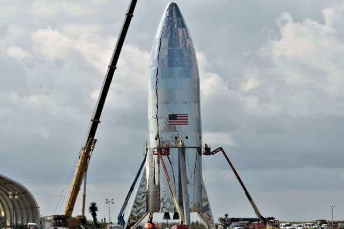 SpaceX orbital Starship prototype