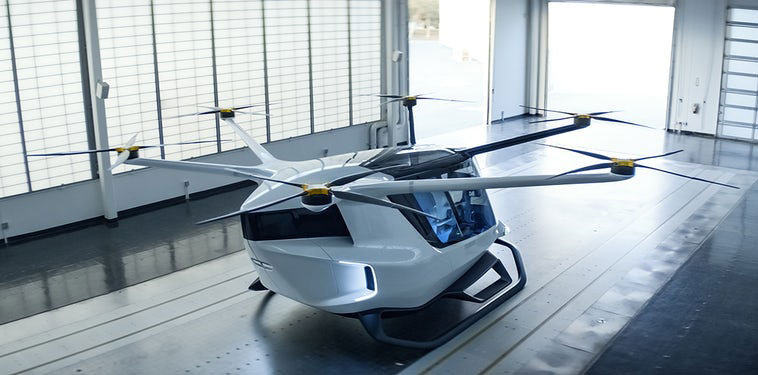 The world’s first hydrogen powered eVTOL air taxi / Image: Alakai