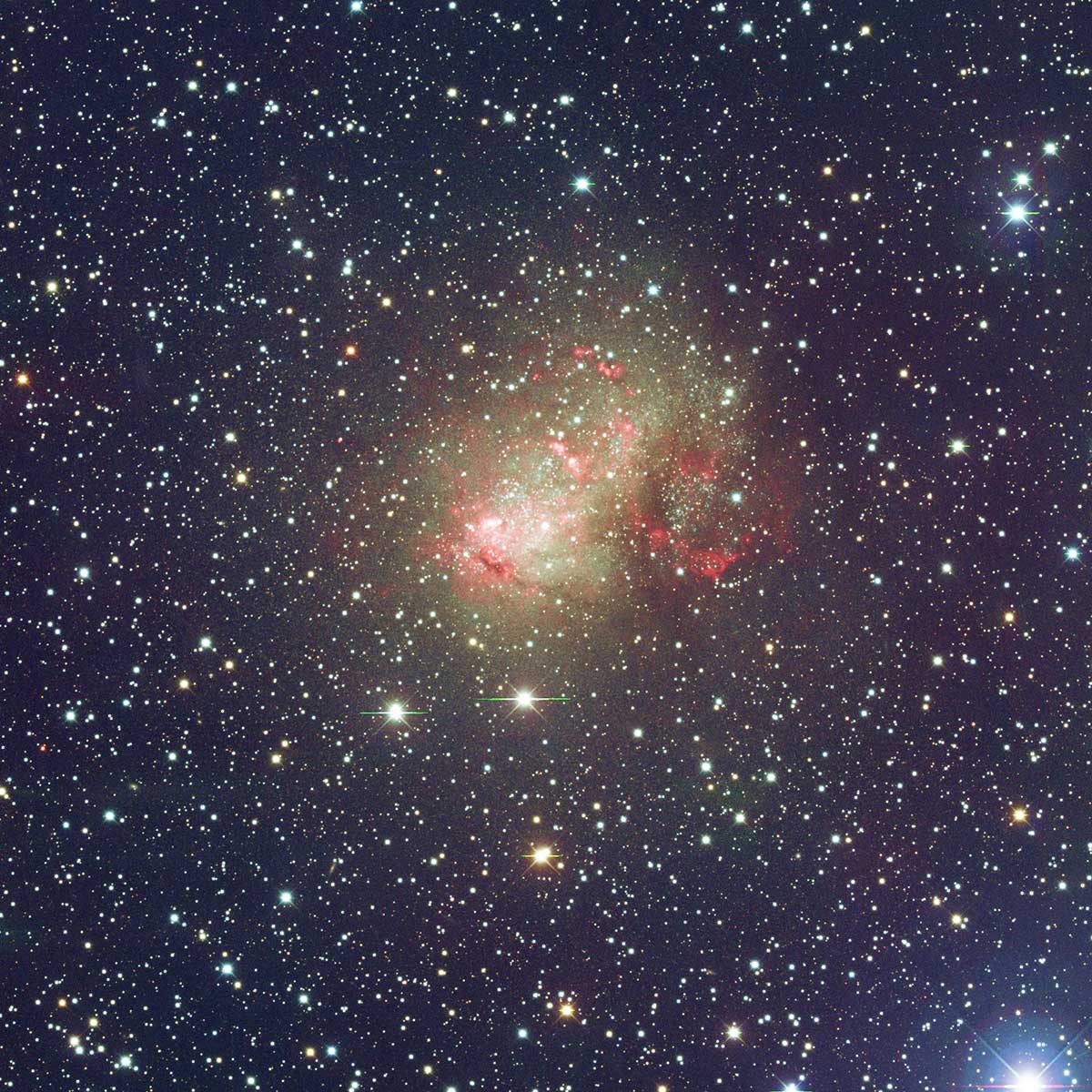 Irregular Galaxy IC 10.