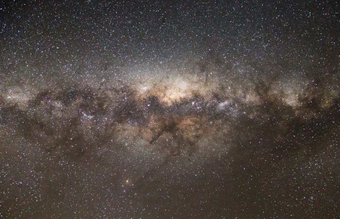 The milky way galaxy and our galactic centre by Dave Young (dcysurfer)