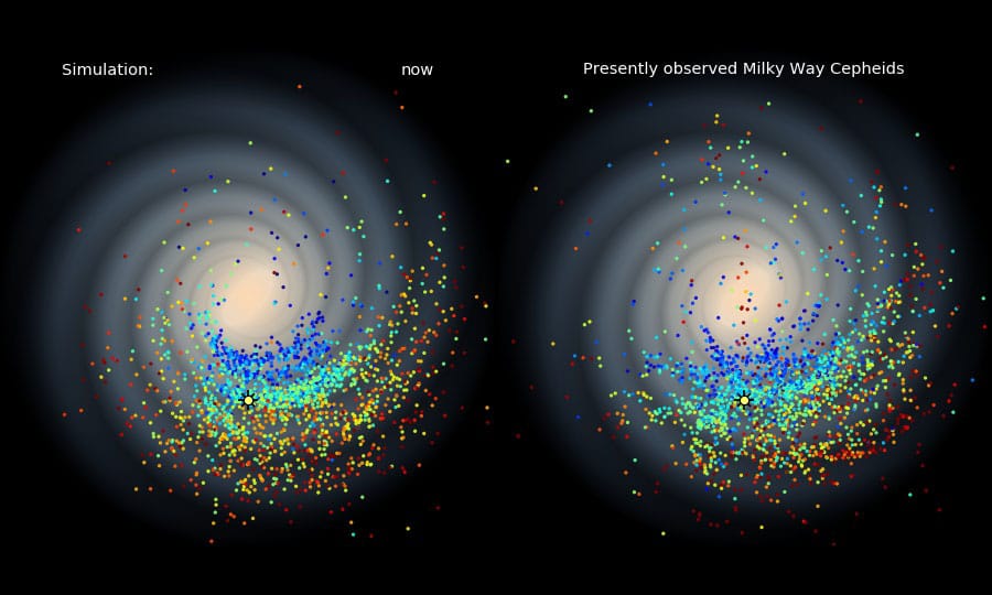 The most detailed three-dimensional map of the Milky Way has been revealed, showing that our galaxy is not a flat disc but has a warped shape.