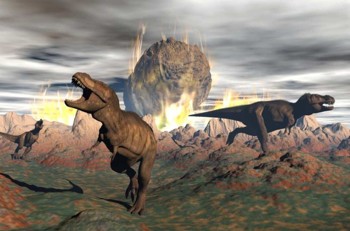 Rock samples record the first day the dinosaurs wiped out