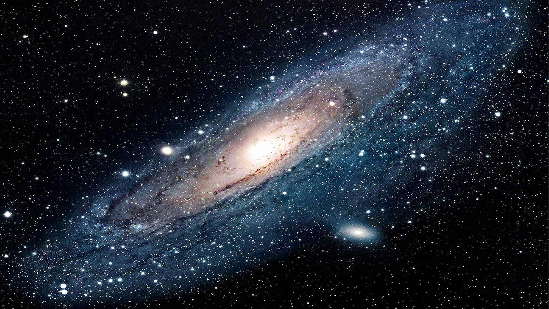 What are galaxies revolving around?