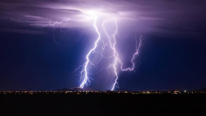 Predicting lightning strikes using AI