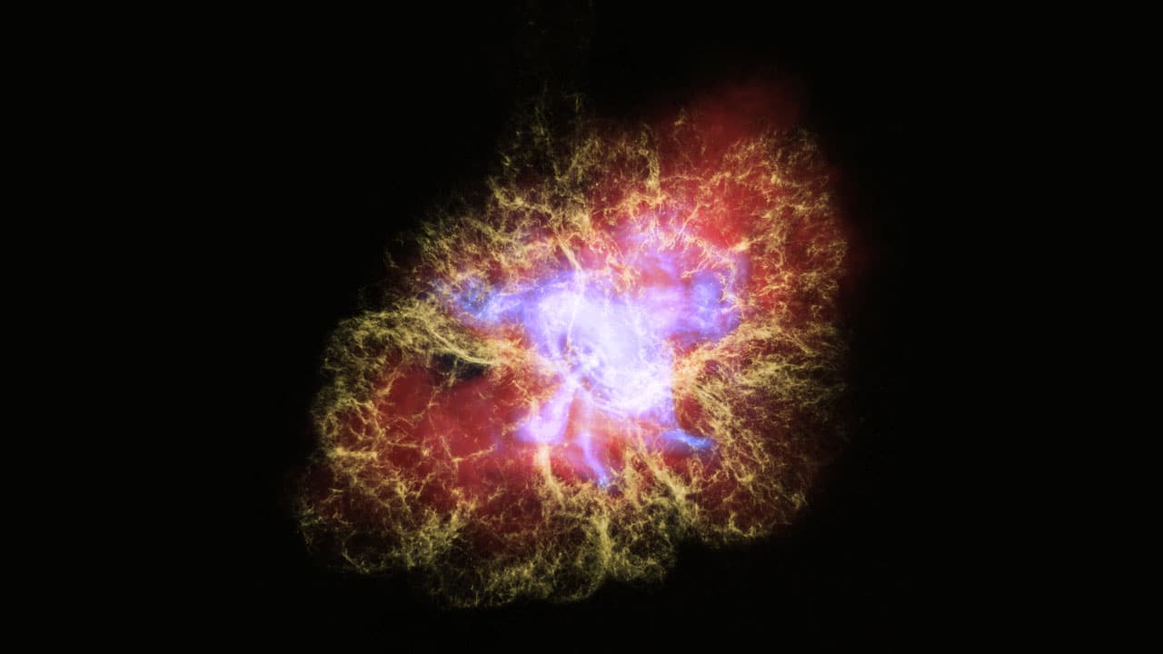 Crab Nebula, Credits: NASA, ESA, J. DePasquale (STScI), and R. Hurt (Caltech/IPAC)