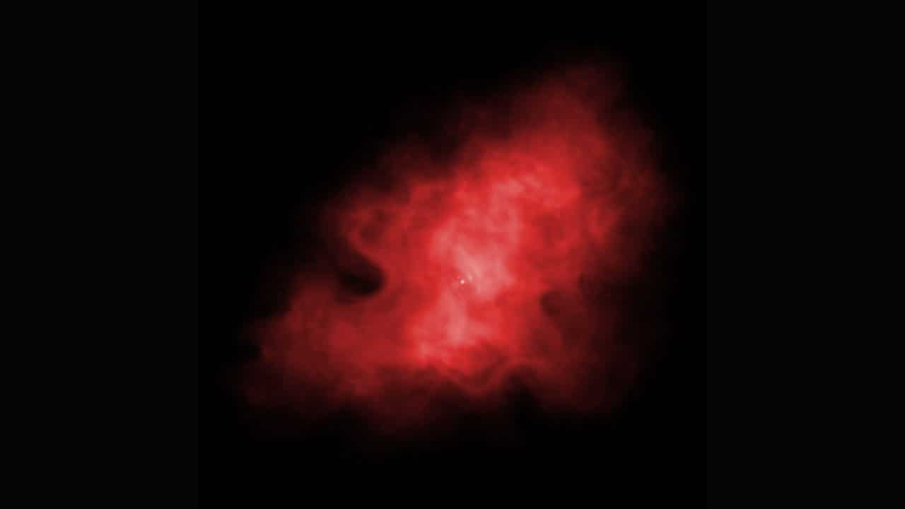 Infrared View of Crab Nebula, taken by the Spitzer Space Telescope.
