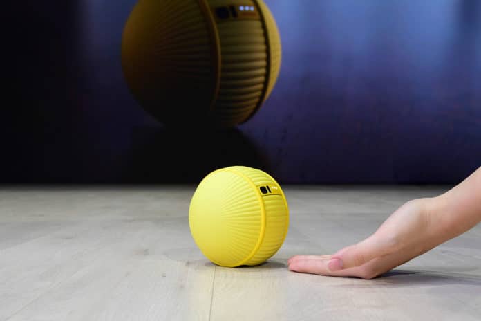 Samsung Ballie, a small, rolling robot that understands you, supports you, and reacts to your needs.