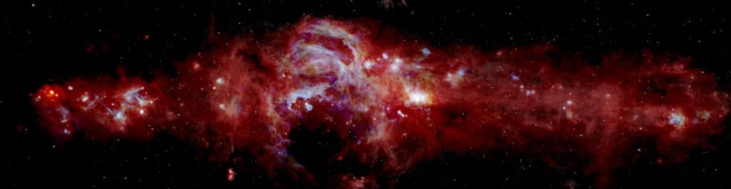 A new infrared image reveals our galactic center's most massive stars