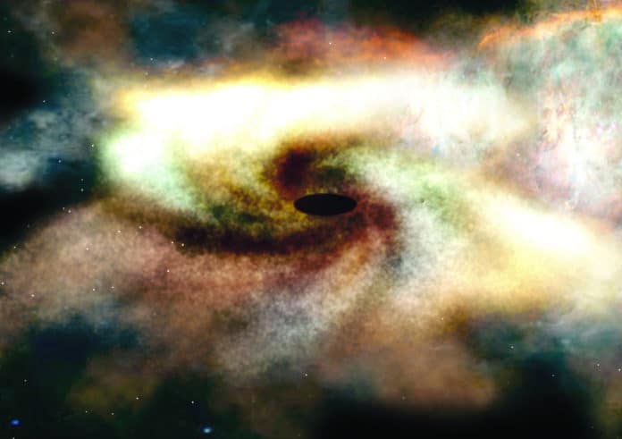 A massive black hole mystery has been solved