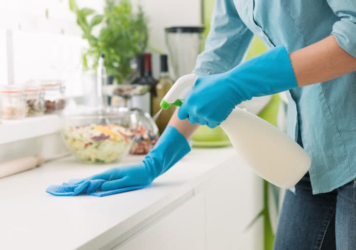 Using cleaning products frequently can increase the risk of childhood asthma