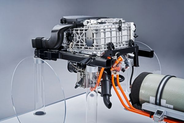 The fuel cell system for the powertrain for the BMW i Hydrogen NEXT