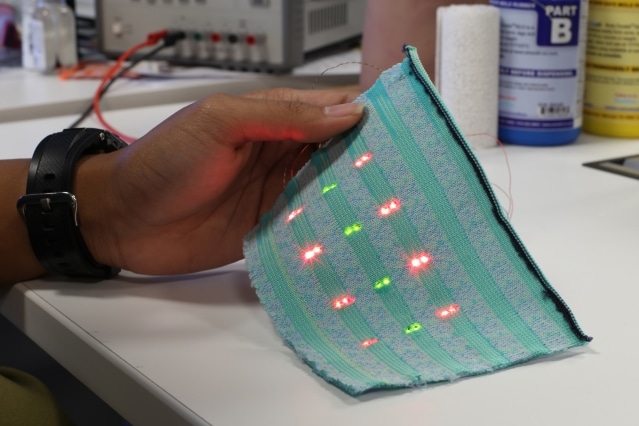 The conformable garment ensures robust sensor-to-skin contact while keeping the clothing comfortable. A detachable wireless module allows you to easily charge and wash the garment.  Image: MIT
