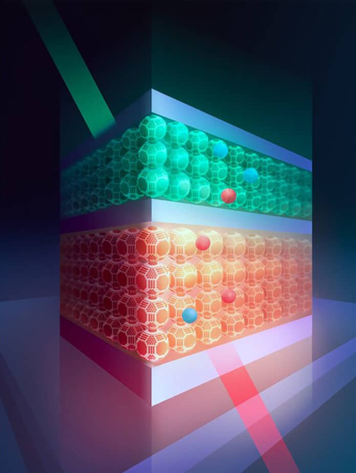 Highly efficient solution-processed upconversion photodetectors