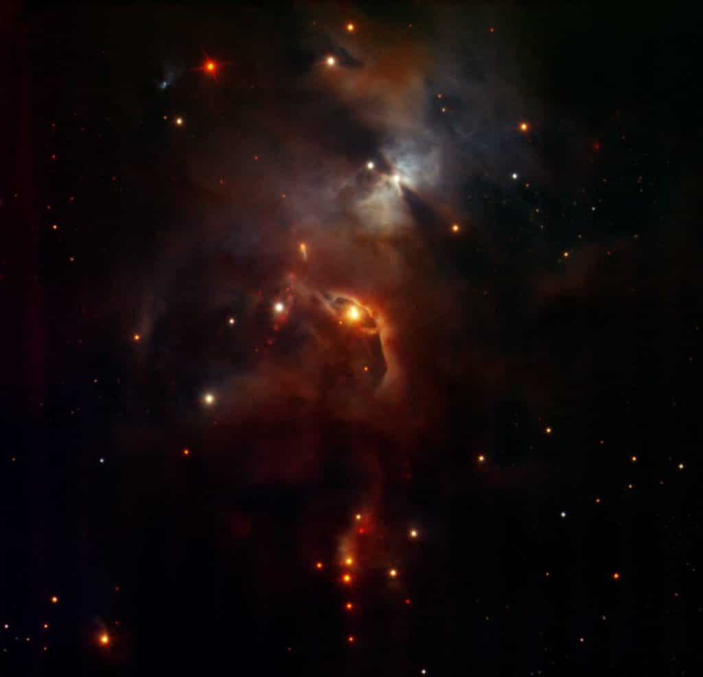 Serpens Nebula, seen by HAWK-I
