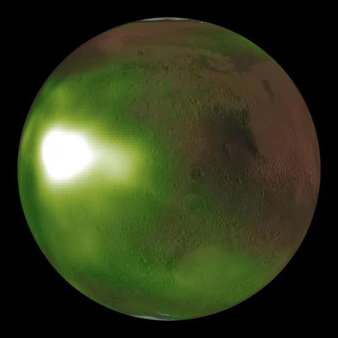 Visualization of Mars nightglow