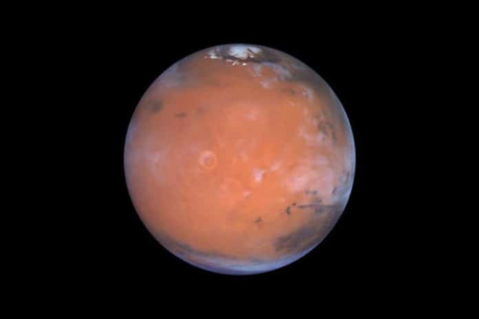 Scientists have long thought that there could be water trapped beneath the surface of Mars